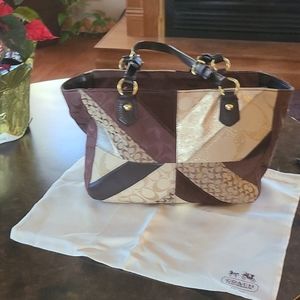 Coach Purse with Coach bag